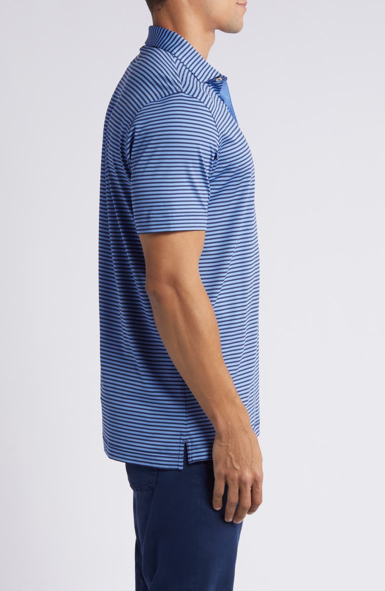 Peter Millar Sawyer Stripe Performance Golf Polo, Alternate, color, 