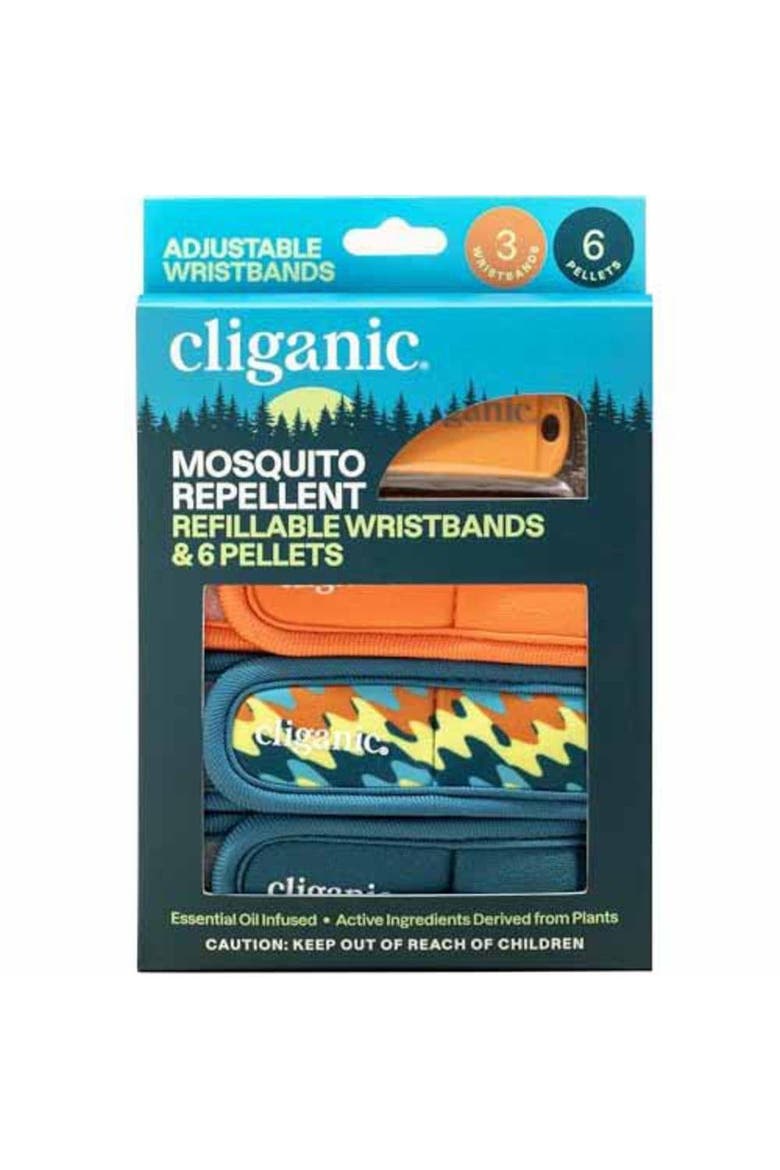 Mosquito Repellent Refillable Wristbands, Main, color, None