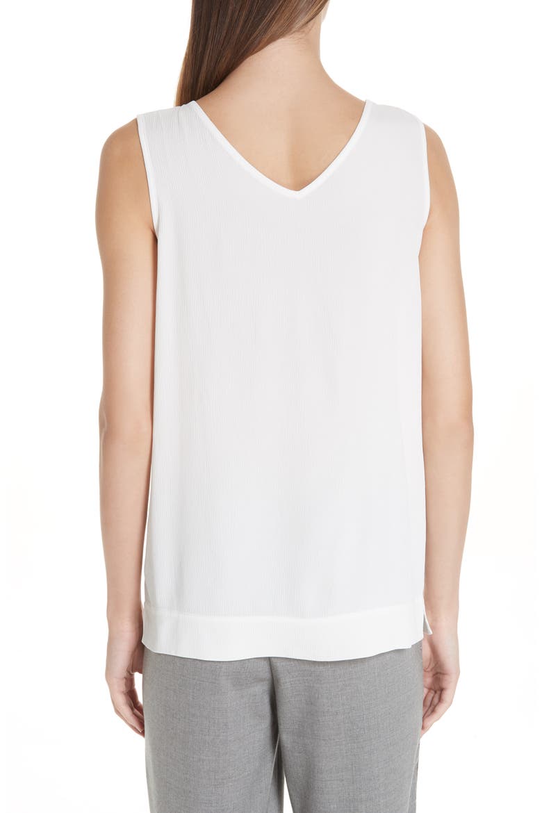 Bead Neck Reversible Tank Top, Alternate, color, IVORY