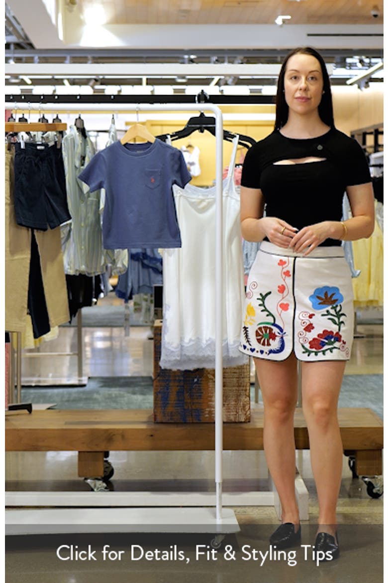 Kids' Solid Cotton Pocket T-Shirt video