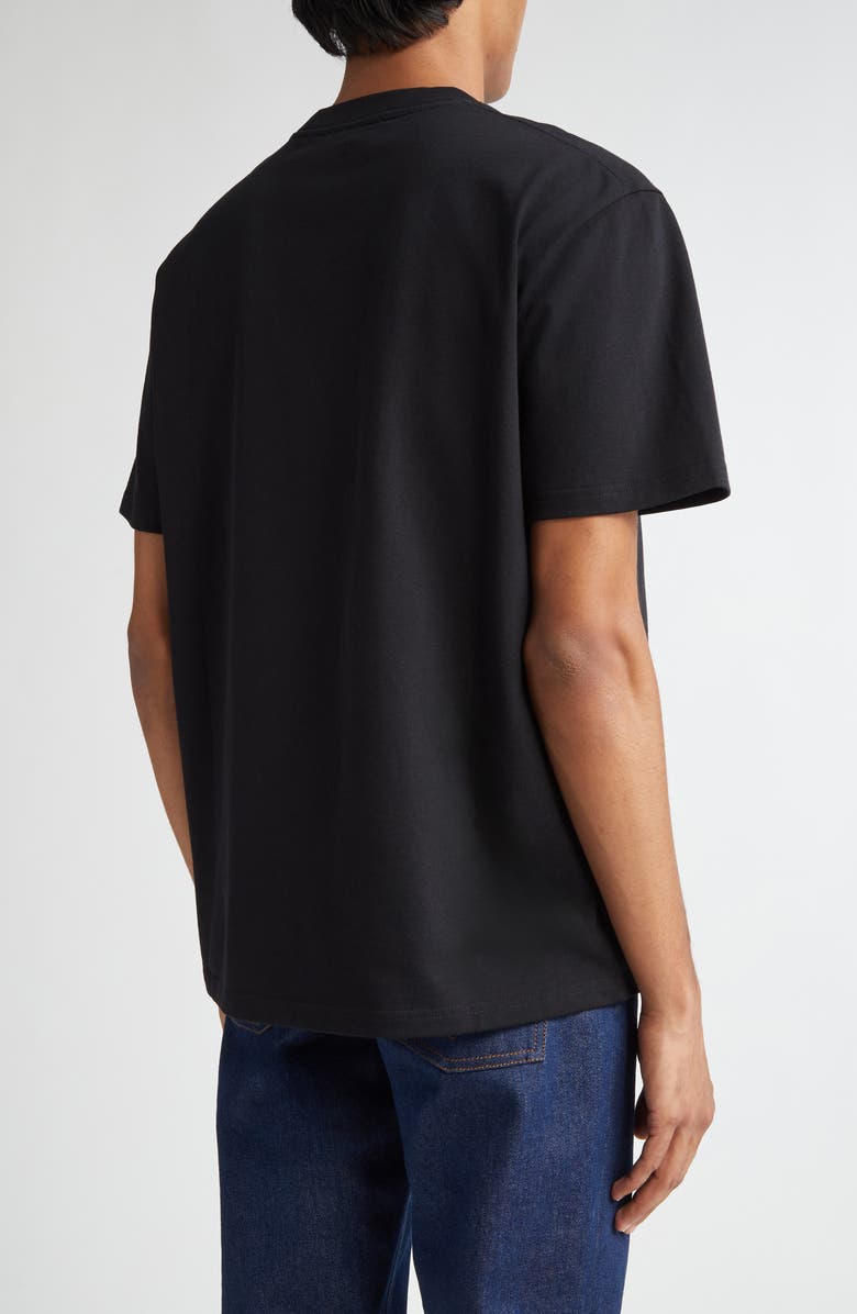 AMI PARIS Ami de Coeur Cotton T-Shirt, Alternate, color, Black