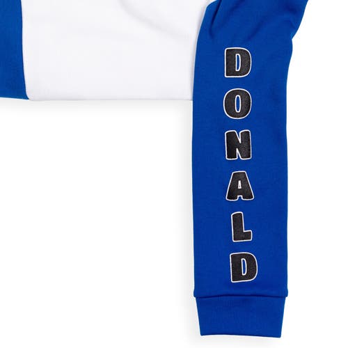 Disney Donald Duck Mickey Mouse & Friends Pullover Hoodie In Blue
