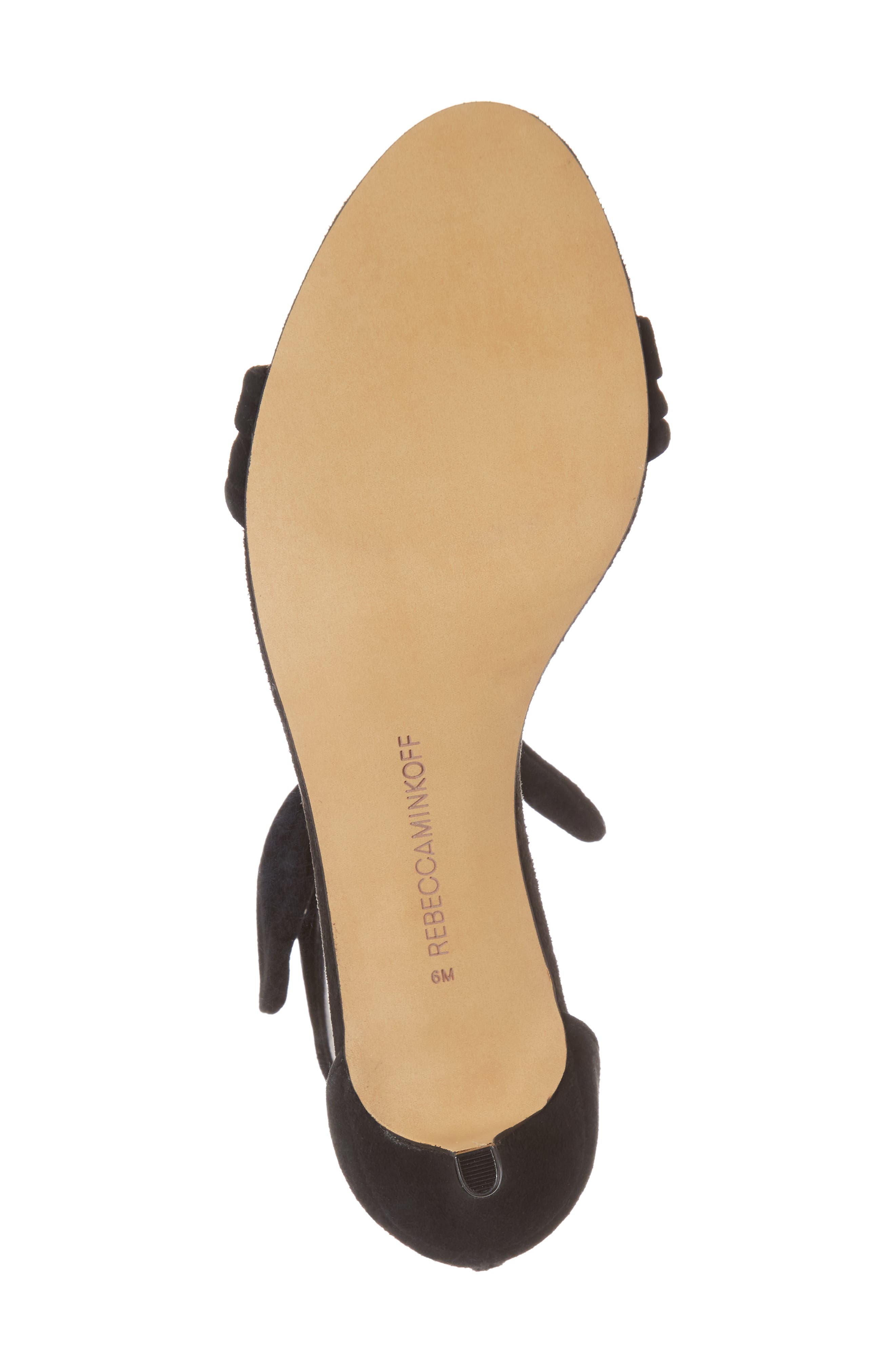 Rebecca Minkoff Kaley Knotted Kitten Heel Sandal, Alternate, color, 