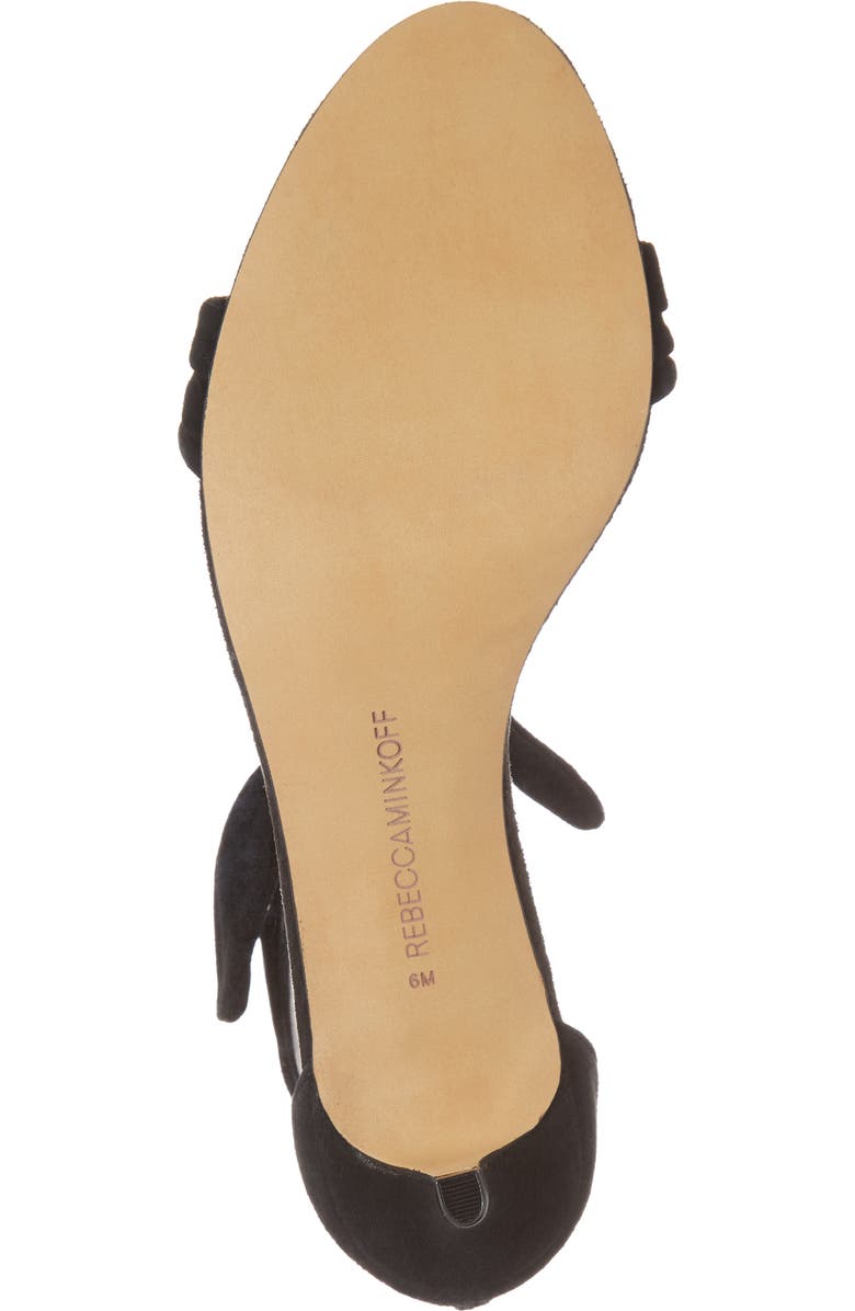 Rebecca Minkoff Kaley Knotted Kitten Heel Sandal, Alternate, color,