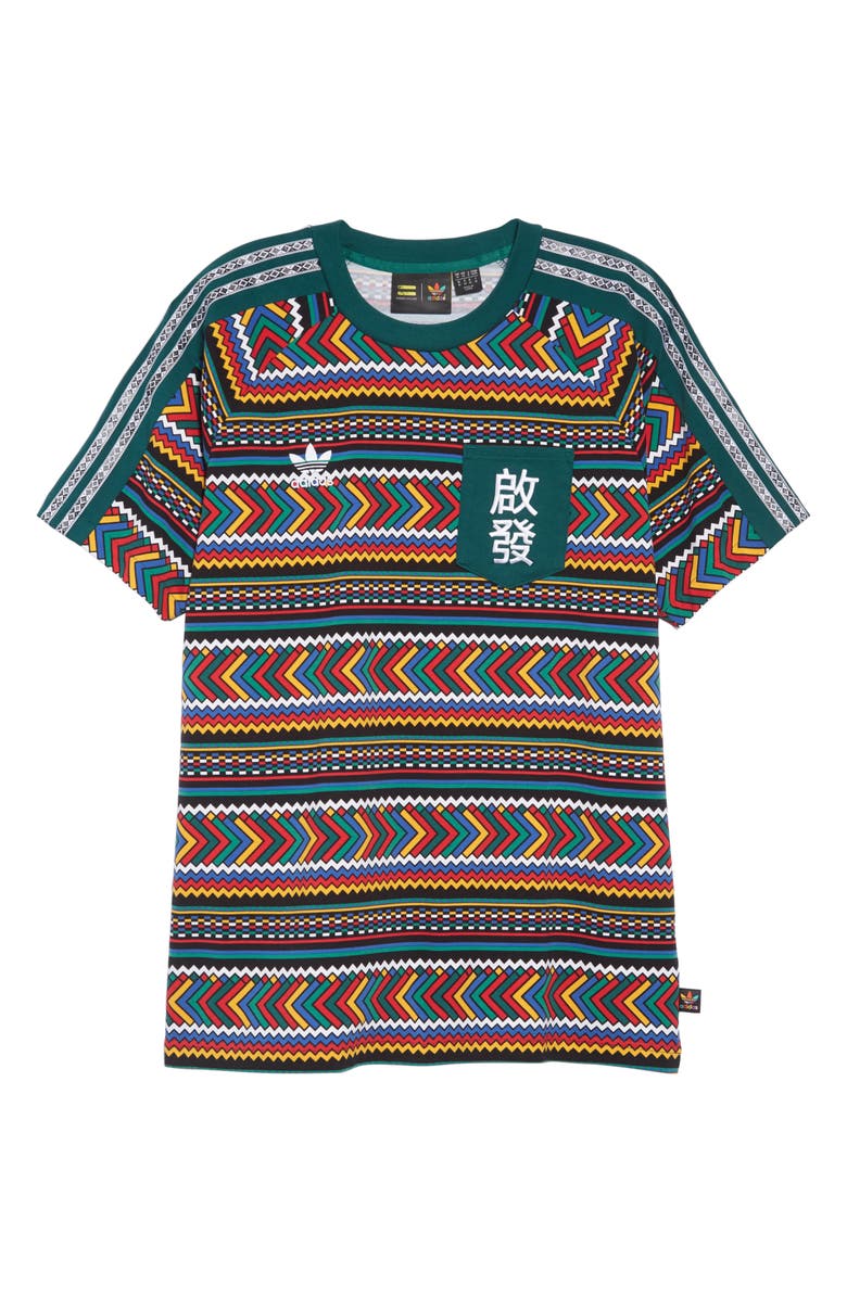 adidas Originals by Pharrell Williams Solar Hu Pocket T-Shirt, Alternate, color, 