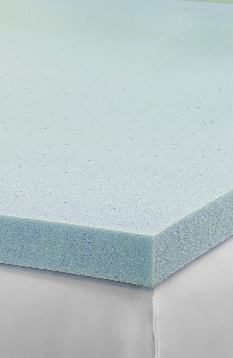 RIO HOME Loftworks Jelly Cool Memory Foam King Mattress Topper - White, Alternate, color,