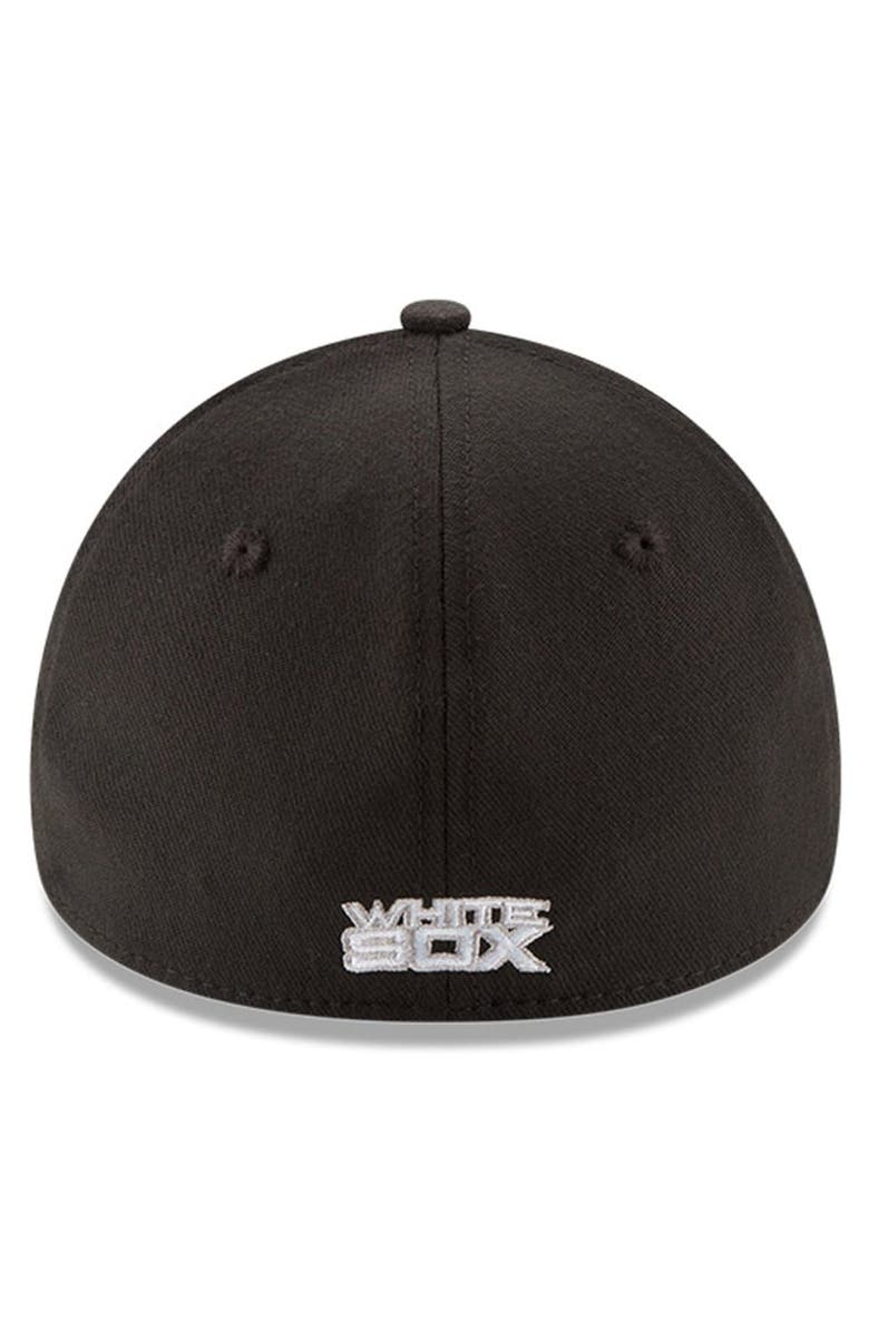 New Era Men's New Era Black Chicago White Sox MLB Team Classic 39THIRTY Flex Hat, Alternate, color, Black