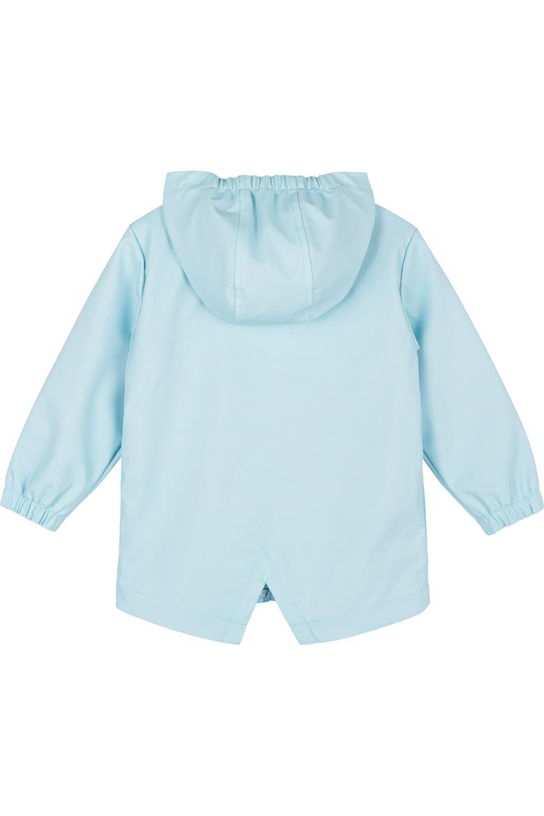Frozen Queen Elsa Hooded Zip-Up Rain Jacket, Alternate, color, Elsa Ice Blue