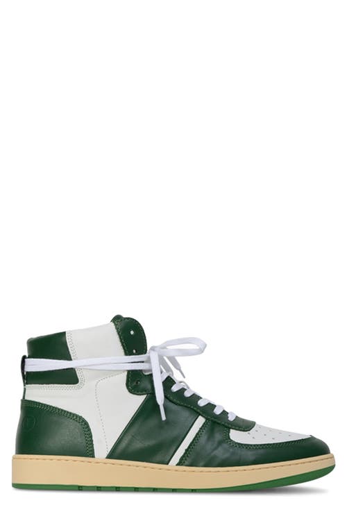 Collegium Pillar Destroyer High Top Sneaker In Green