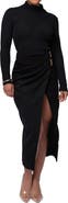 JLUXLABEL Gisele Slit Skirt