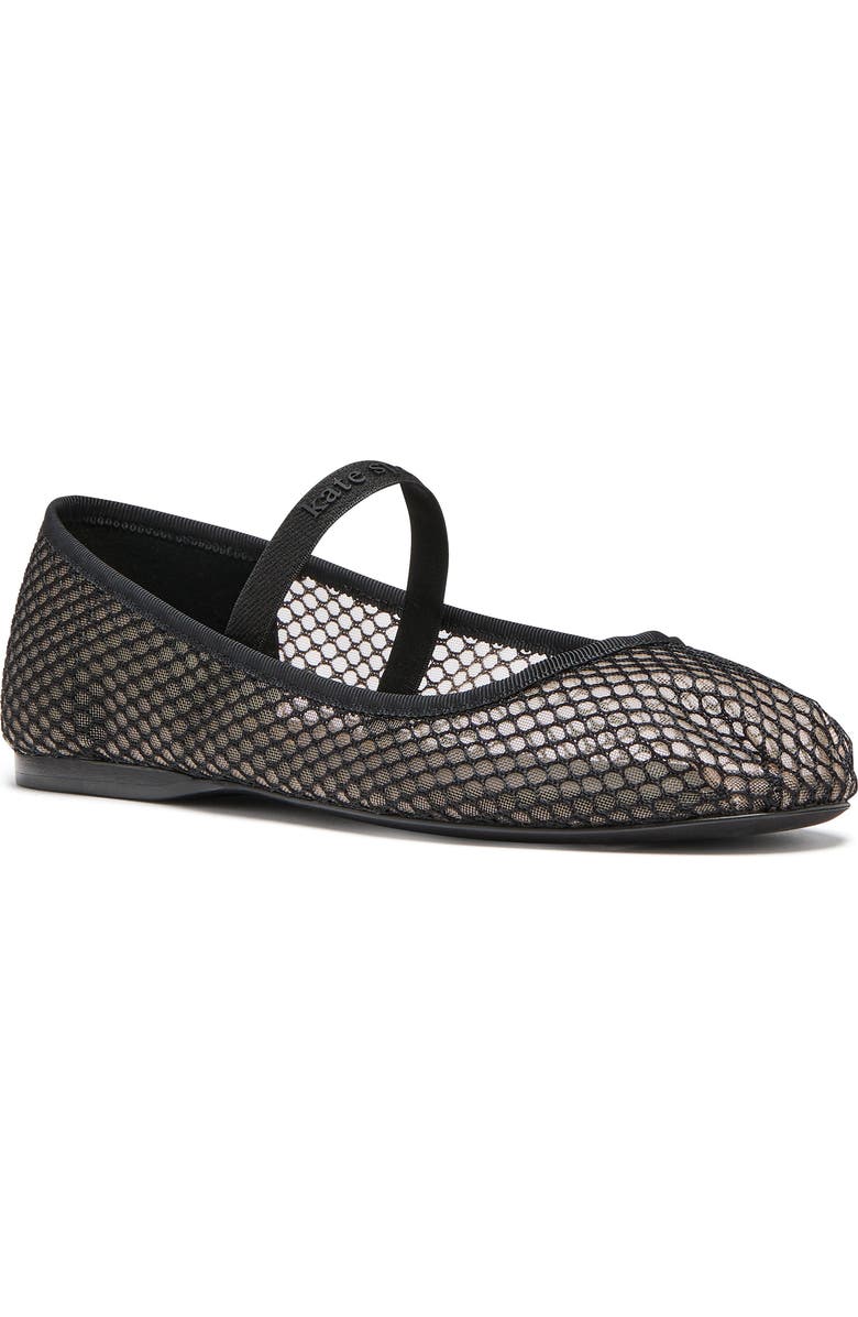 Kate Spade New York riley mesh mary jane ballet flat, Main, color,