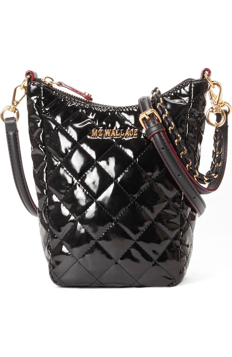 MZ Wallace Crosby Go Quilted Nylon Crossbody Bag, Main, color,