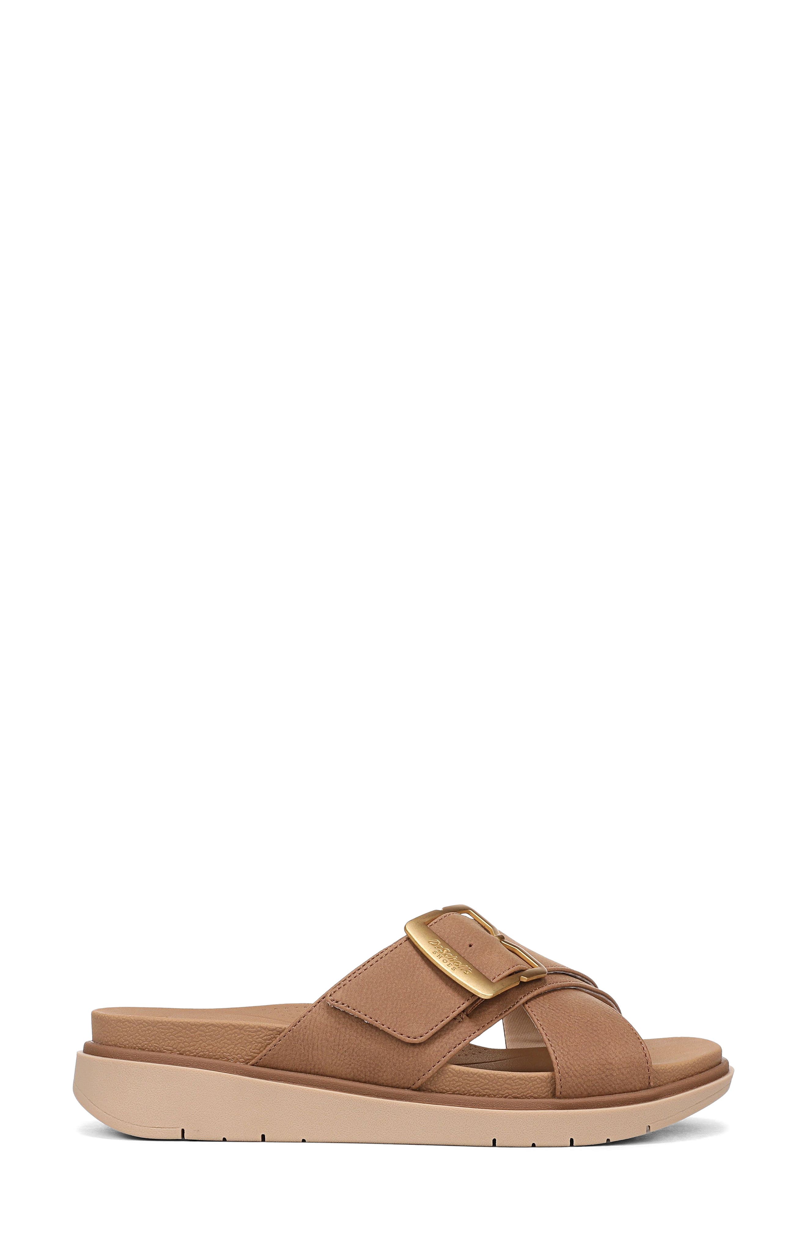 Dr. Scholl's Piper Platform Sandal, Alternate, color, Honey Brown