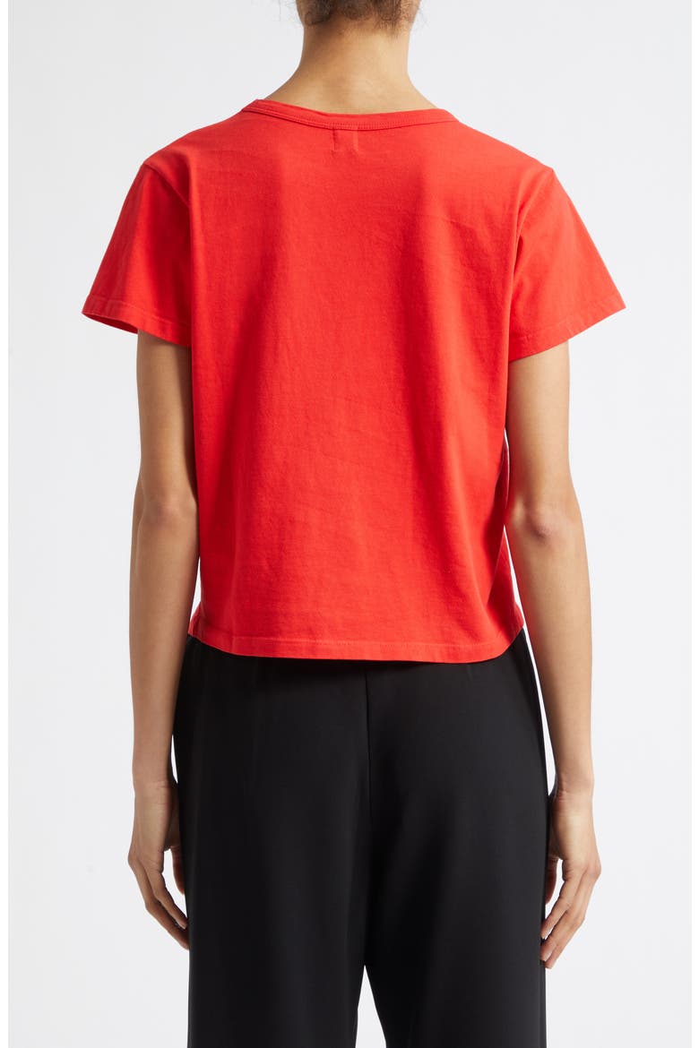 The Margo Tee, Alternate, color, CERISE