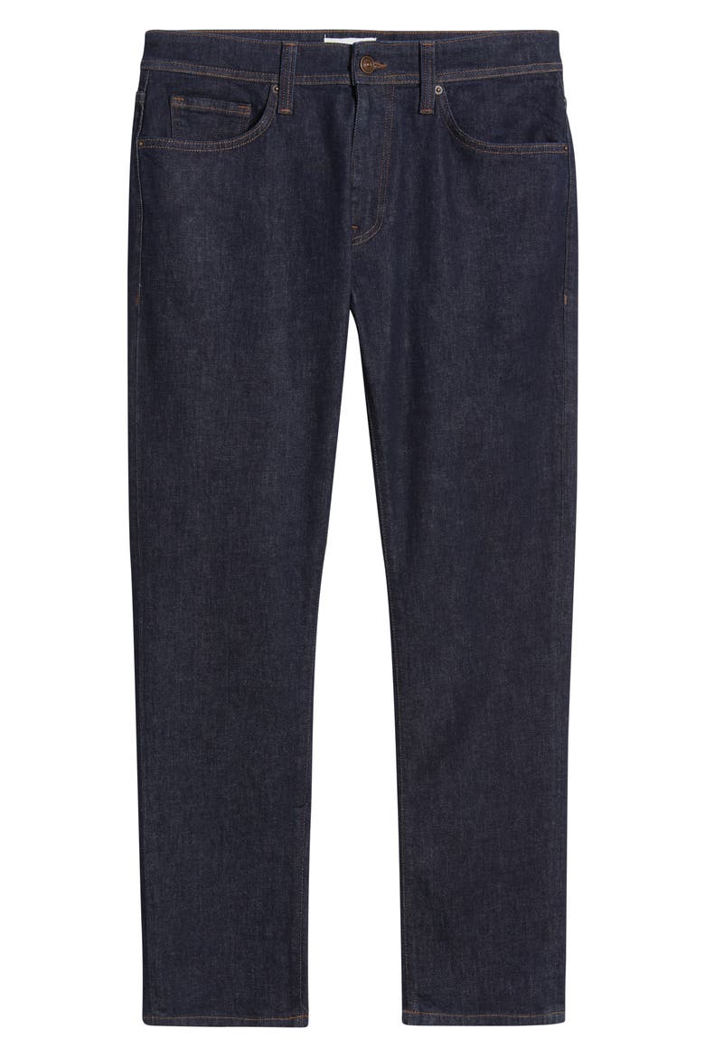 Slim Straight Leg Jeans, Alternate, color, CLASSIC RINSE WASH