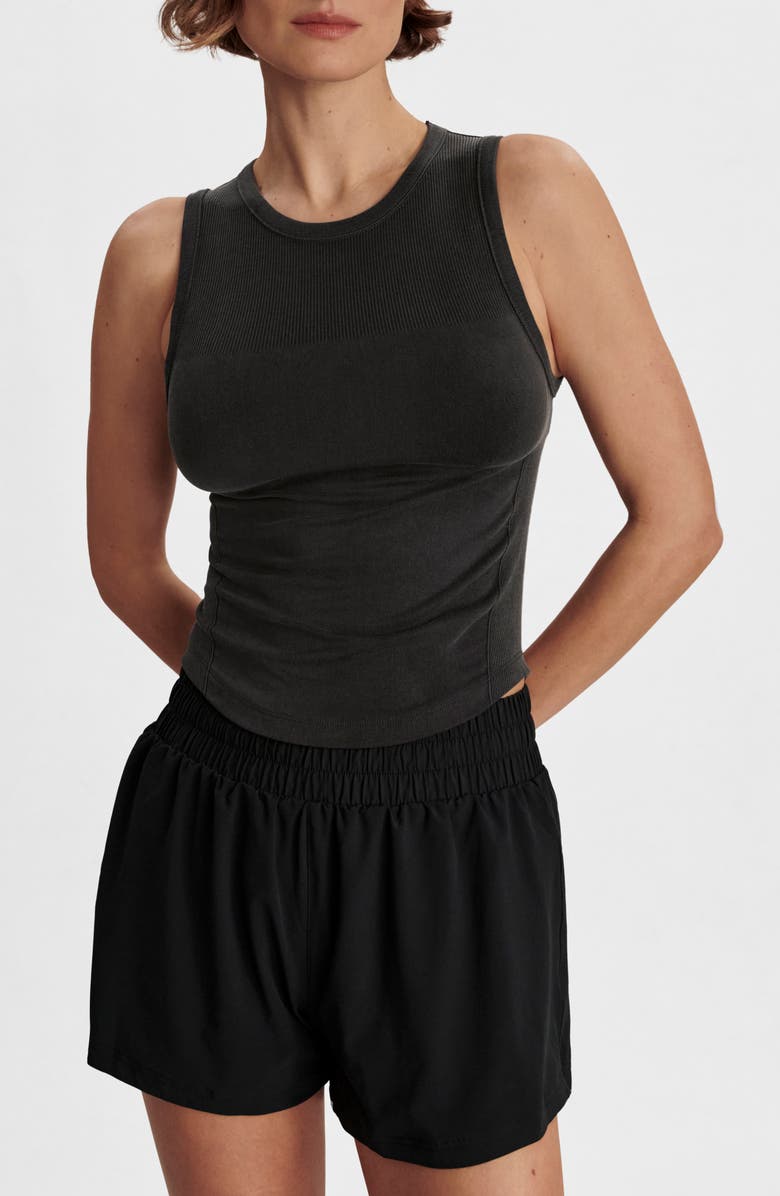 Varley Toby Seamless Tank, Main, color, Black