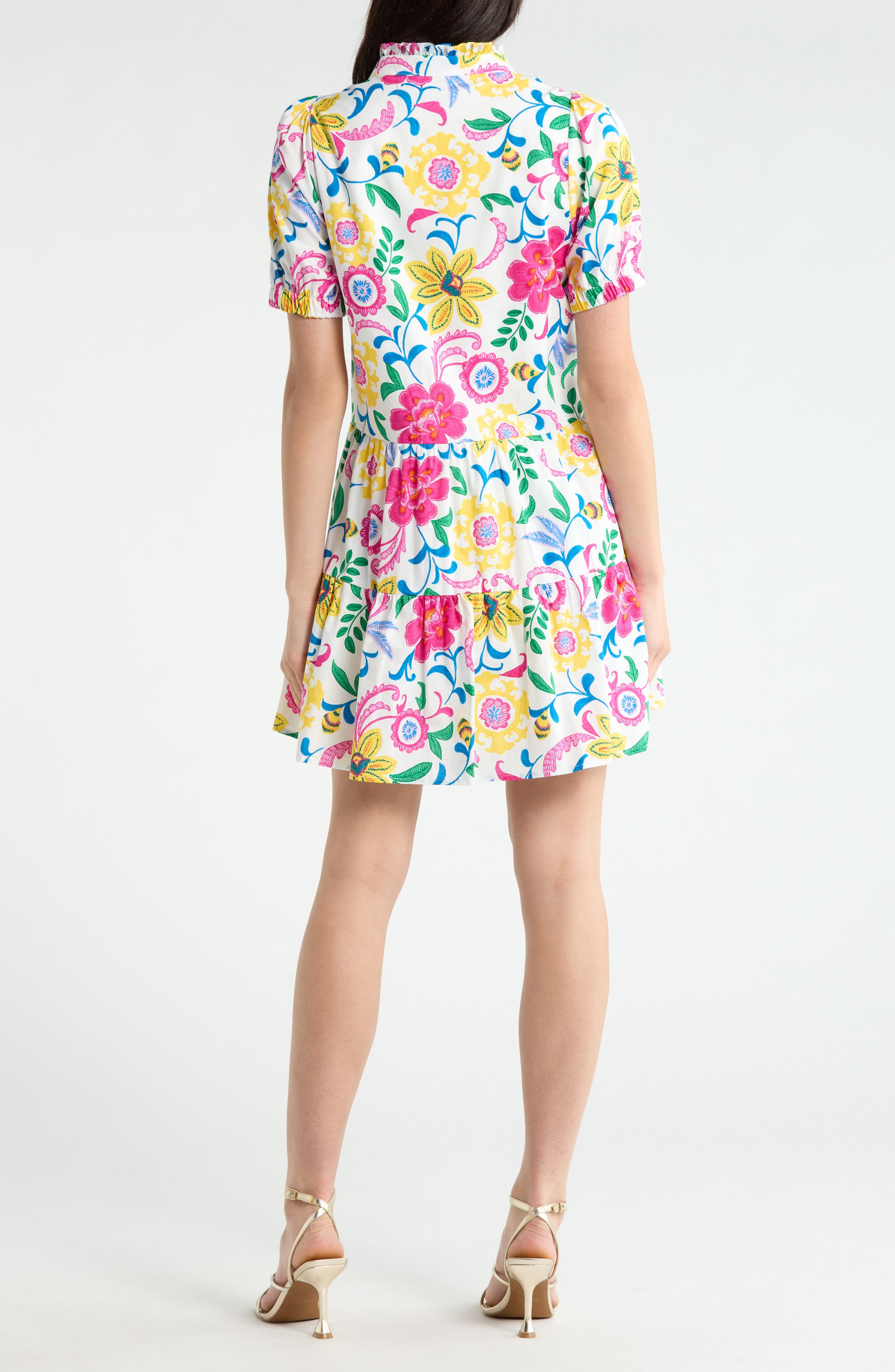 Kress Floral Domis Minidress - image 2