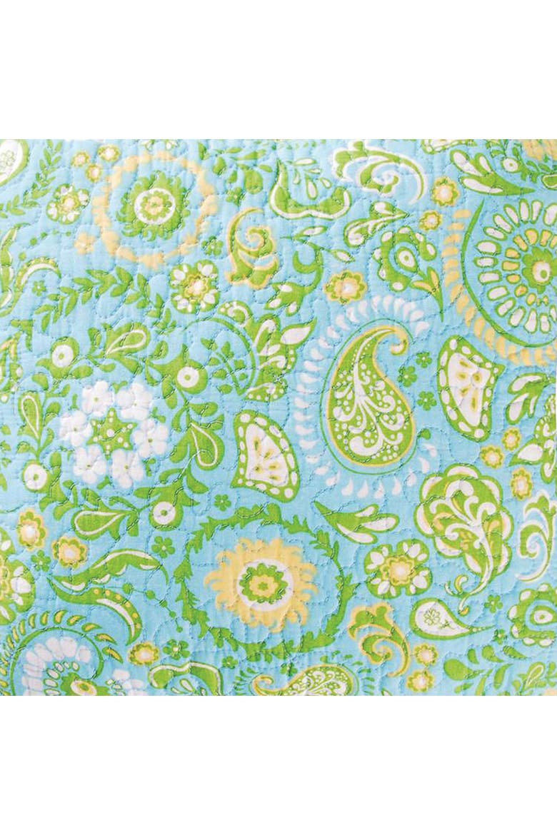 Samara Cotton Cotton Quilt Set  - Reversible and Machine Washable, Alternate, color, Green