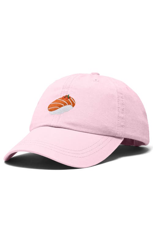 DALIX DALIX SALMON SUSHI EMBROIDERED DAD CAP