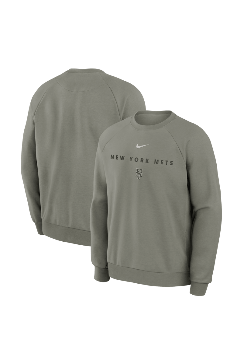 Nike Men's Nike Green New York Mets Statement Primary Raglan Dri-FIT Sweatshirt, Main, color, Green