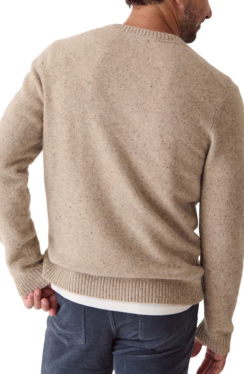Neppy Merino Wool V-Neck Sweater