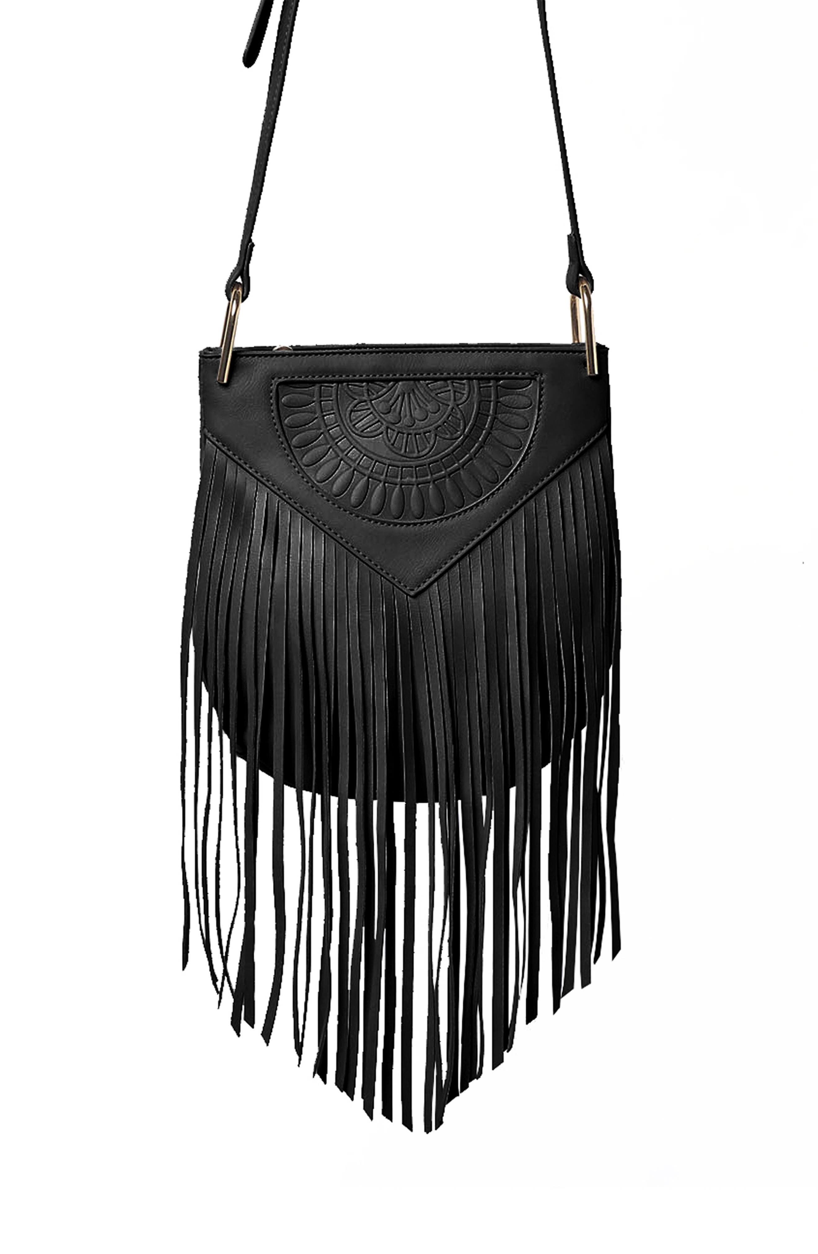 Urban Originals Rose Queen Vegan Leather Crossbody Bag, Main, color, 