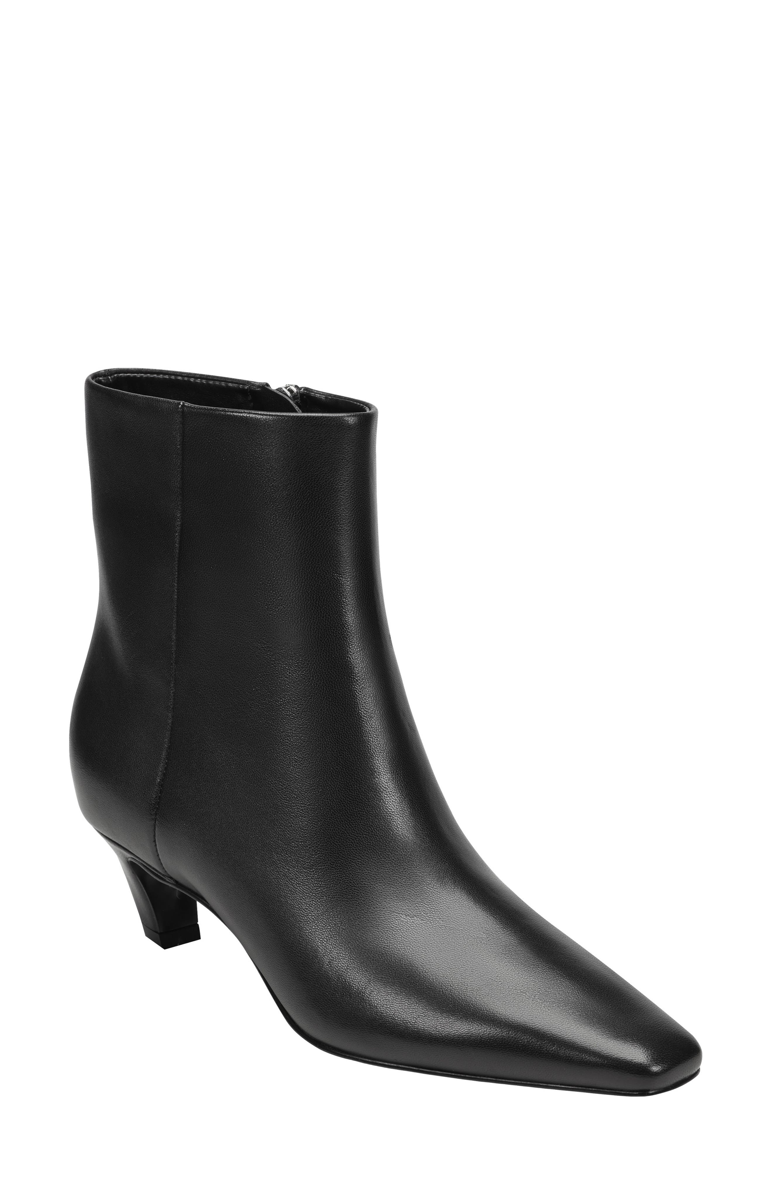 Marc Fisher LTD Danai Kitten Heel Bootie, Main, color, Black