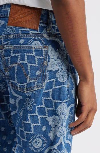 Parlor Strawberry Nonstretch Straight Leg Jeans
