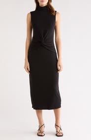 ASTR the Label Riana Sleeveless Turtleneck Dress