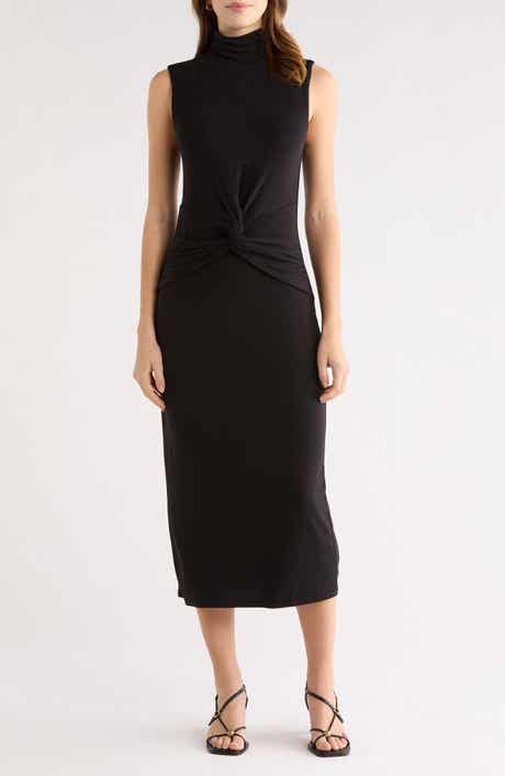 ASTR the Label Riana Sleeveless Turtleneck Dress
