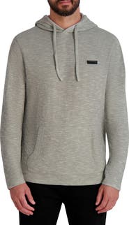 KARL LAGERFELD PARIS Logo Patch Hoodie