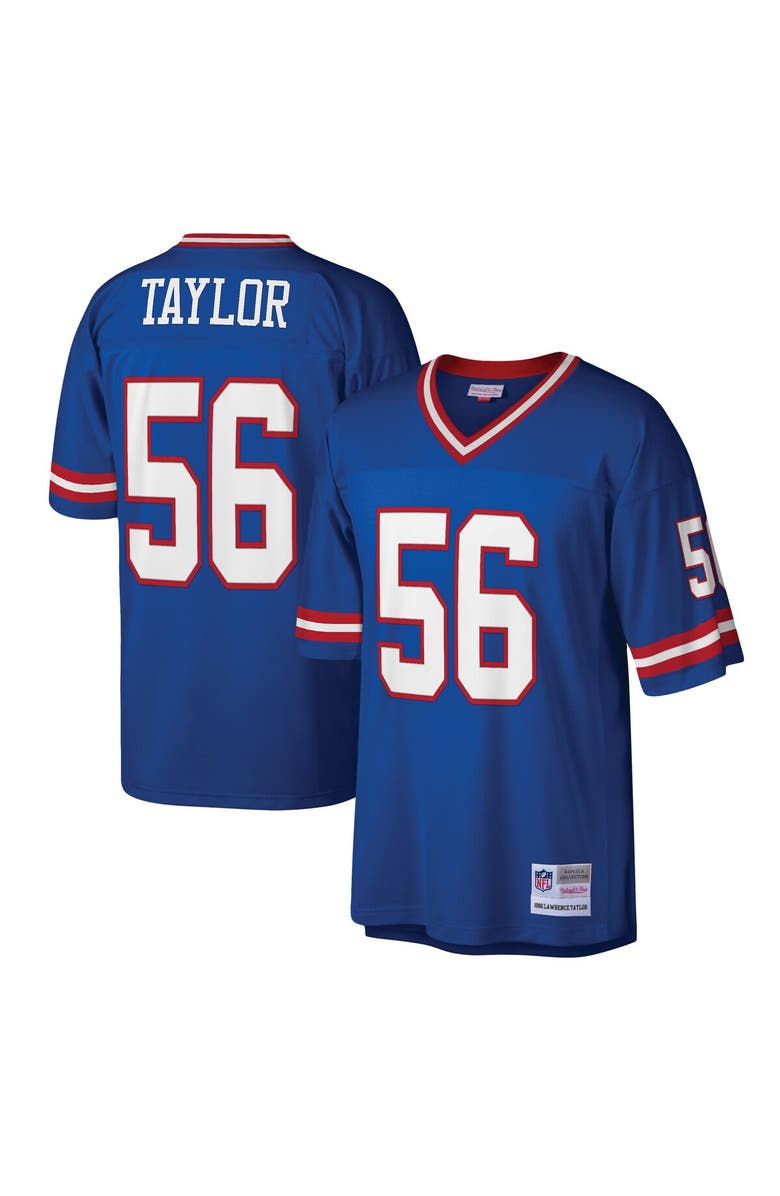 Mitchell & Ness Men's Mitchell & Ness Lawrence Taylor Royal New York Giants Legacy Replica Jersey, Main, color, Royal