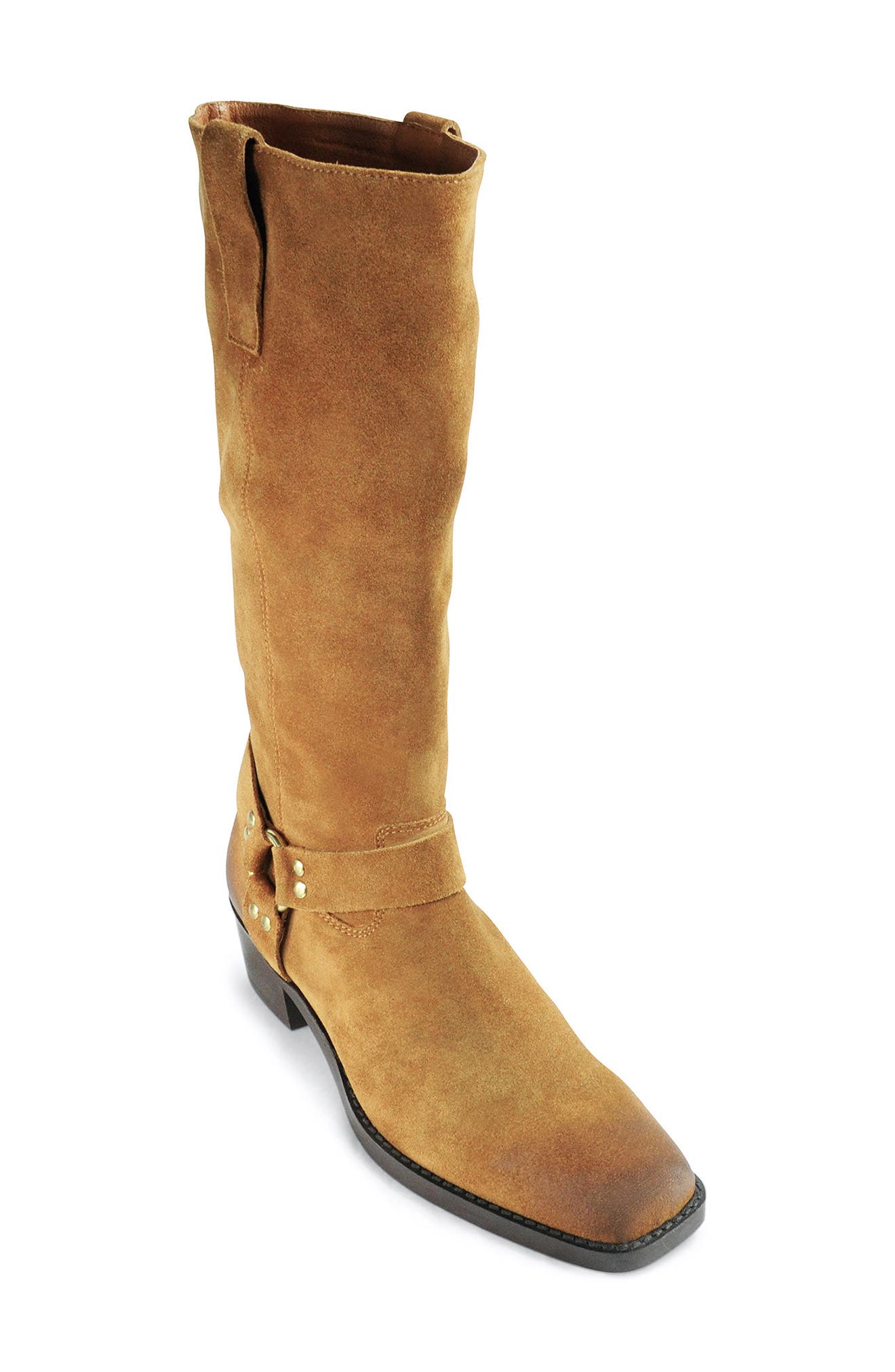 band of the free Cedar Knee High Western Boot, Main, color, 