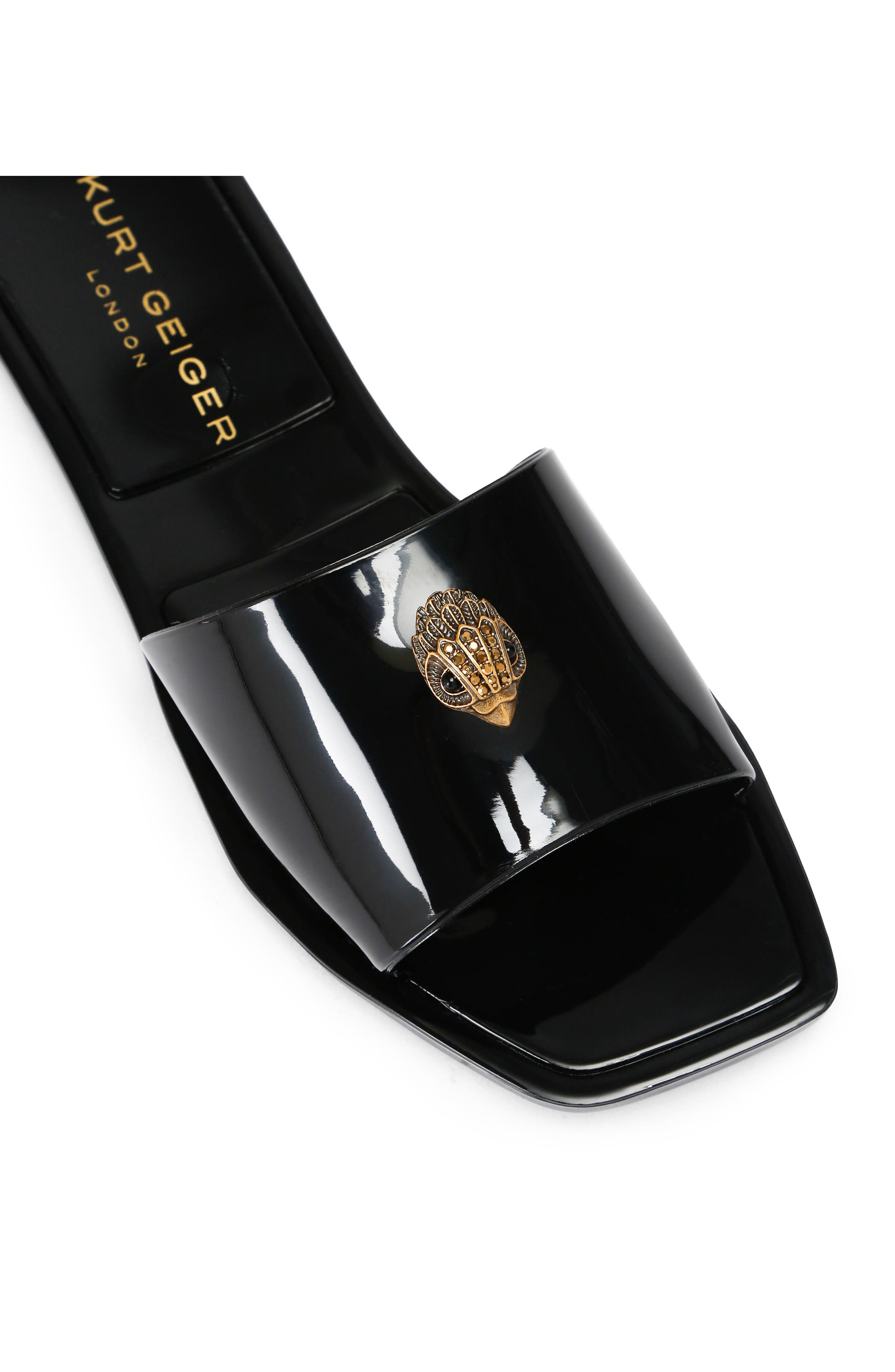 Kurt Geiger London Maddison Slide Sandal, Alternate, color, Black