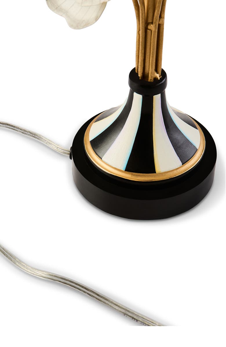 MACKENZIE CHILDS Poppy Table Lamp, Alternate, color, Black