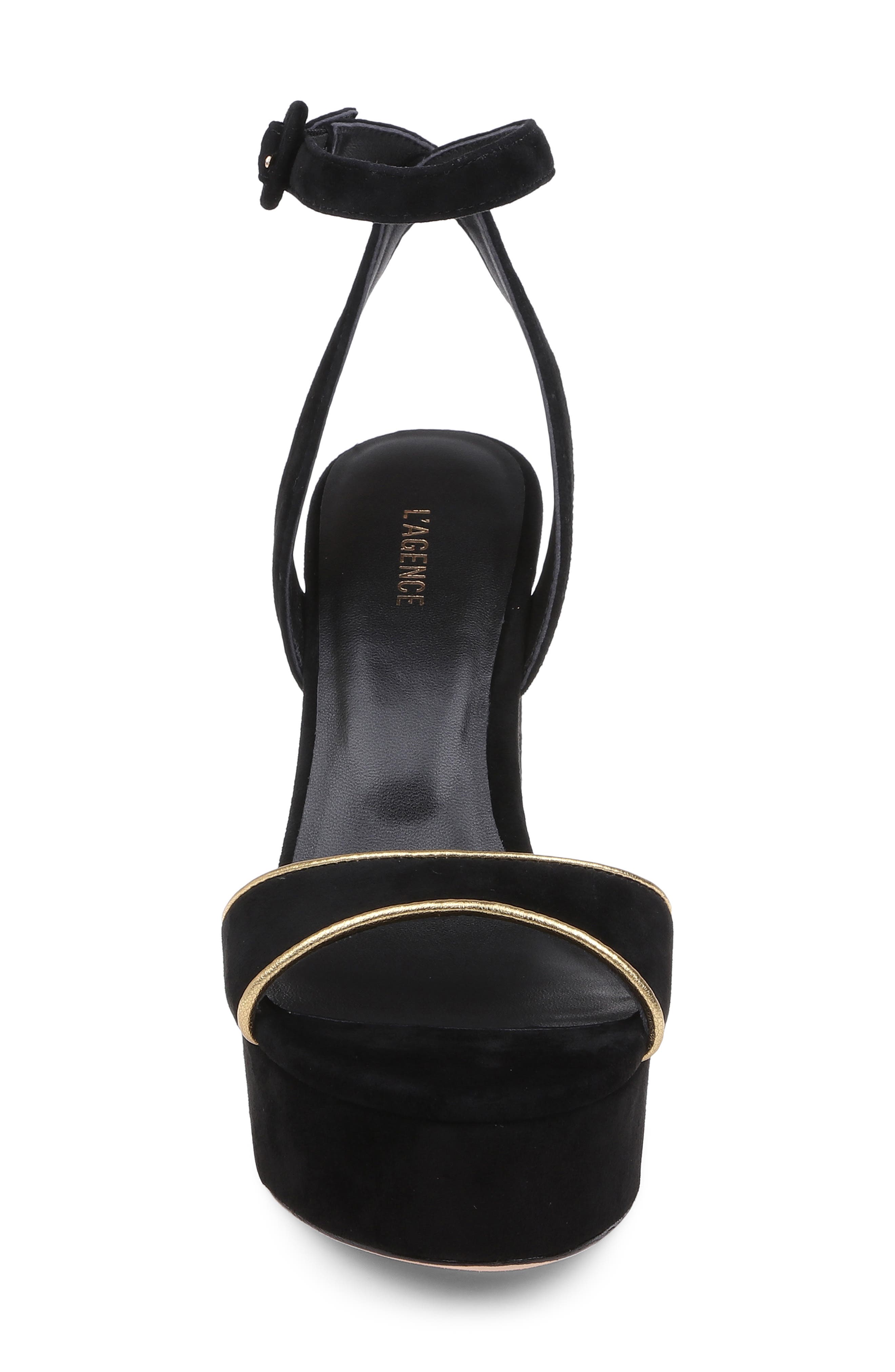 Essie Sandal, Alternate, color, BLACK SUEDE