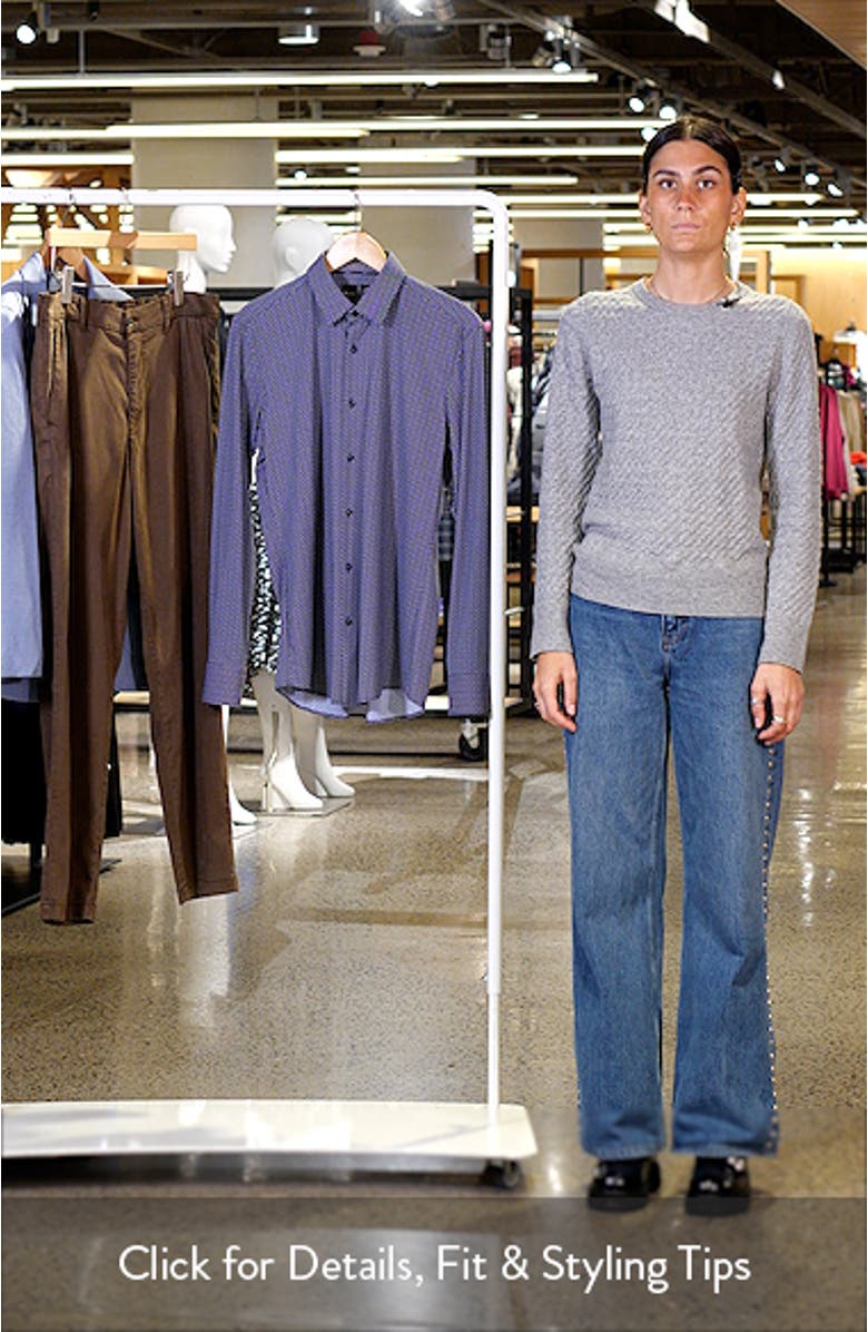 Hank Kent Slim Fit Performance Stretch Dress Shirt, sales video thumbnail