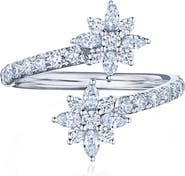 Kwiat 18k Gold Diamond Bypass Ring