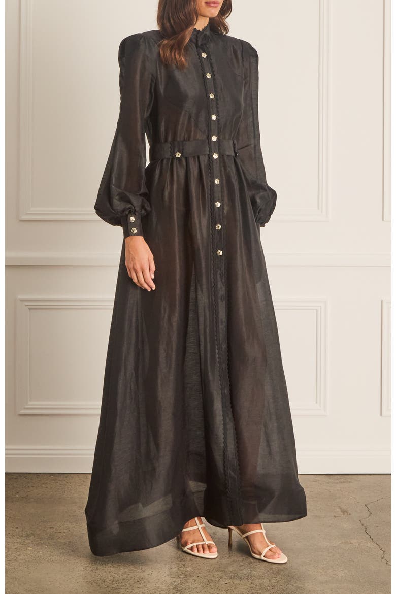 Sparrow Tiana Dress, Alternate, color, Black