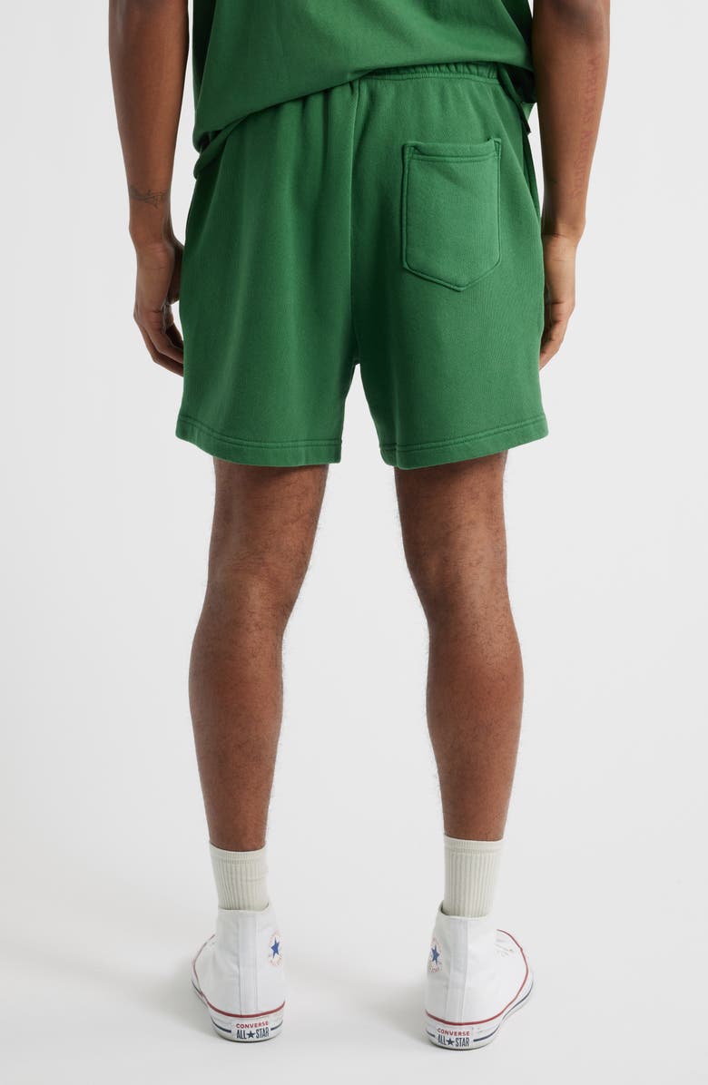 Elwood Core Organic Cotton Brushed Terry Sweat Shorts, Alternate, color, Vintage Forest