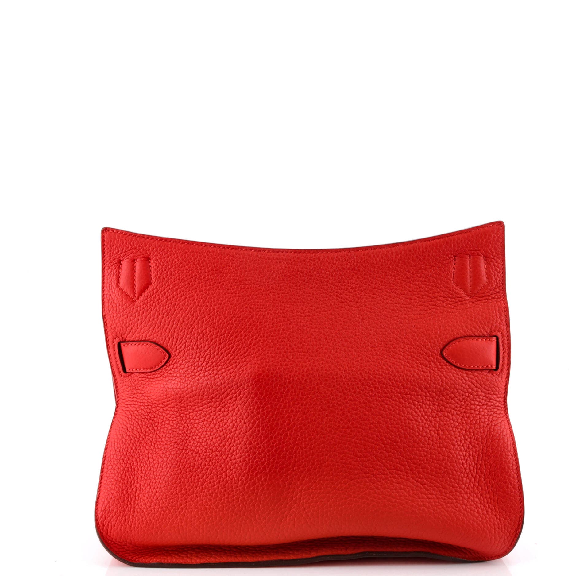 Pre-Owned Hermes Jypsiere Bag Clemence 31, Alternate, color, Rouge Tomate