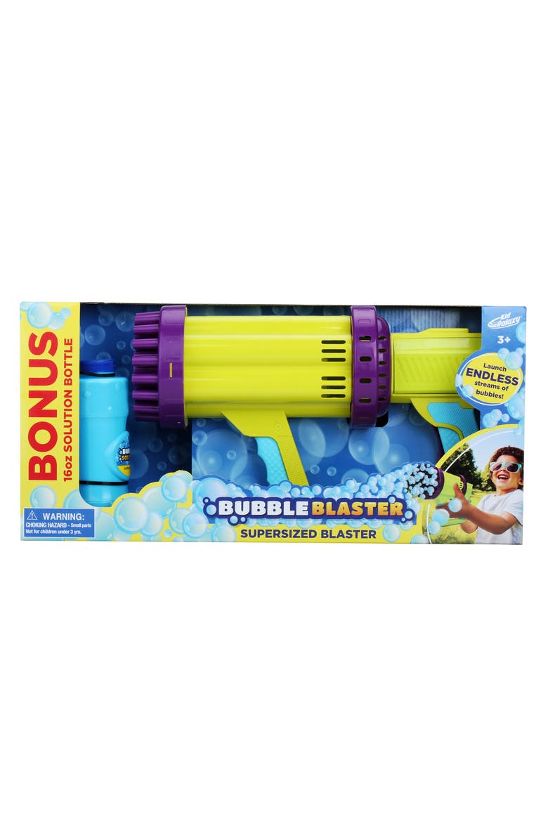 Kid Galaxy 15 Inch Supersized Bubble Blaster, Main, color, Multicolored