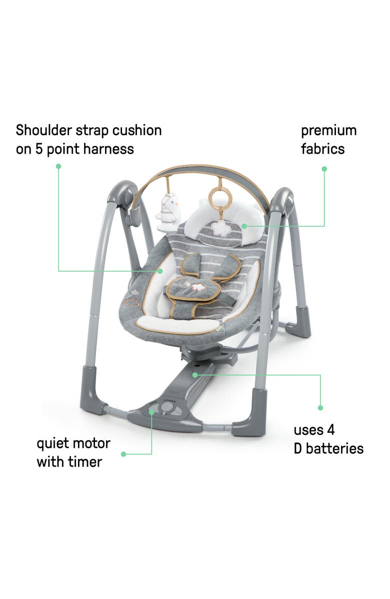INGENUITY Swing n Go Portable Swing, Alternate, color, 
