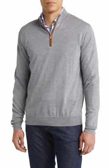 Autumn Crest Wool Blend Quarter Zip Pullover