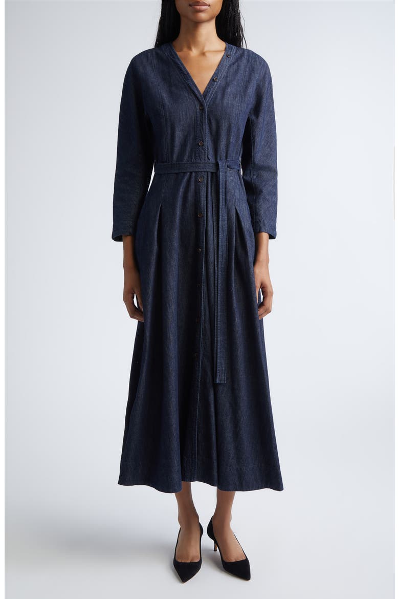 Ambra Denim Dress, Main, color, ULTRAMARINE