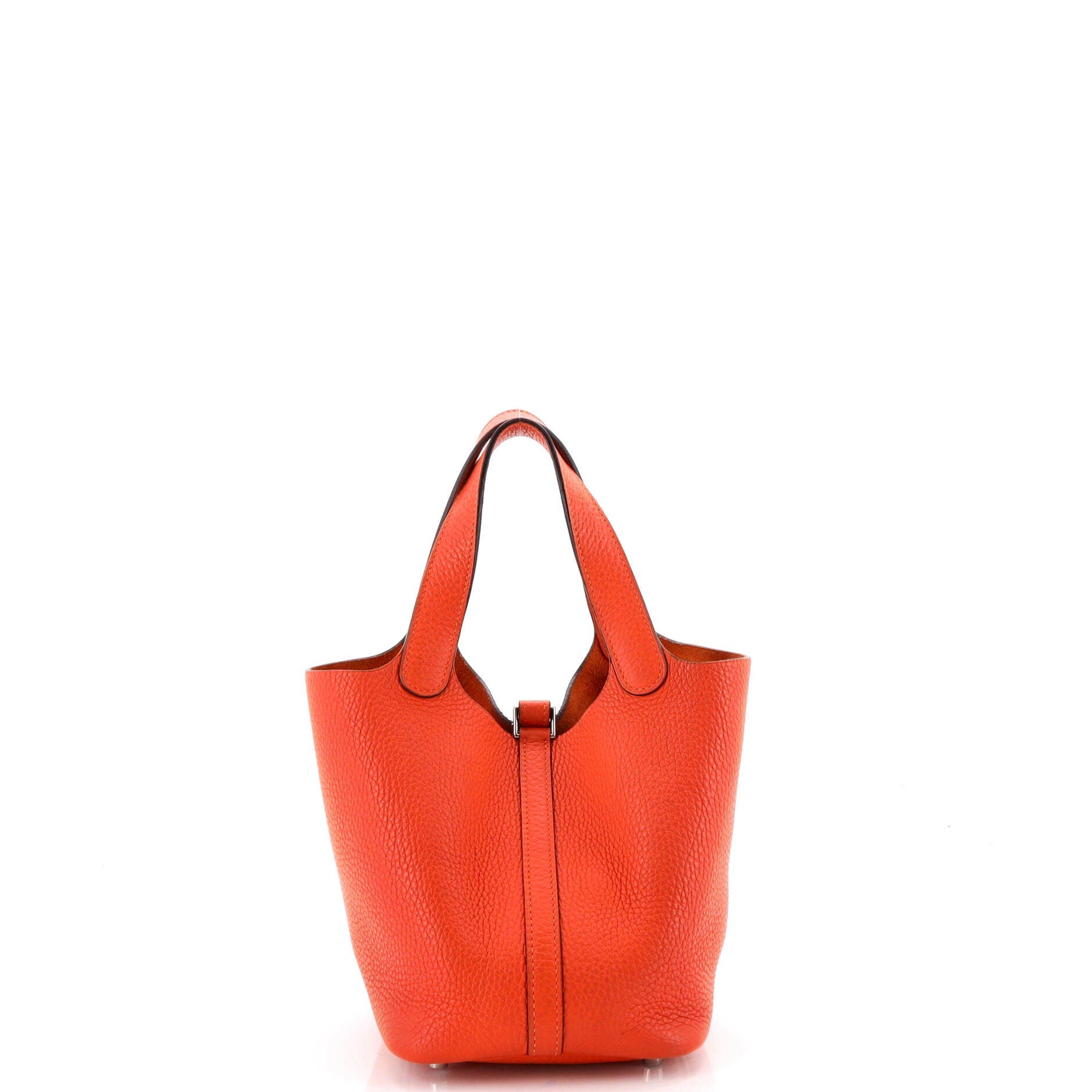 Picotin Lock Bag Clemence PM, Alternate, color, Orange