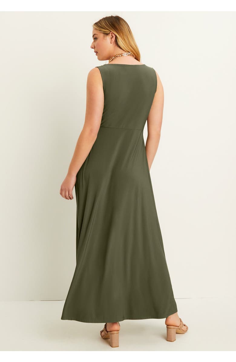 June + Vie Sleeveless Sweetheart Dress, Alternate, color, Black