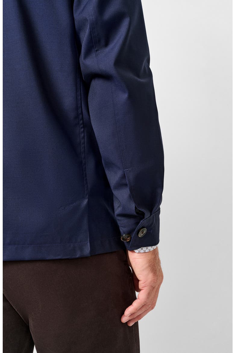 Scout Wool Rain Jacket, Alternate, color, NAVY