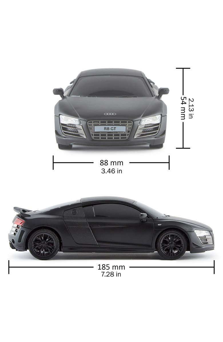 CMJ RC Cars Audi R8 Gt Rc Black, Alternate, color, 