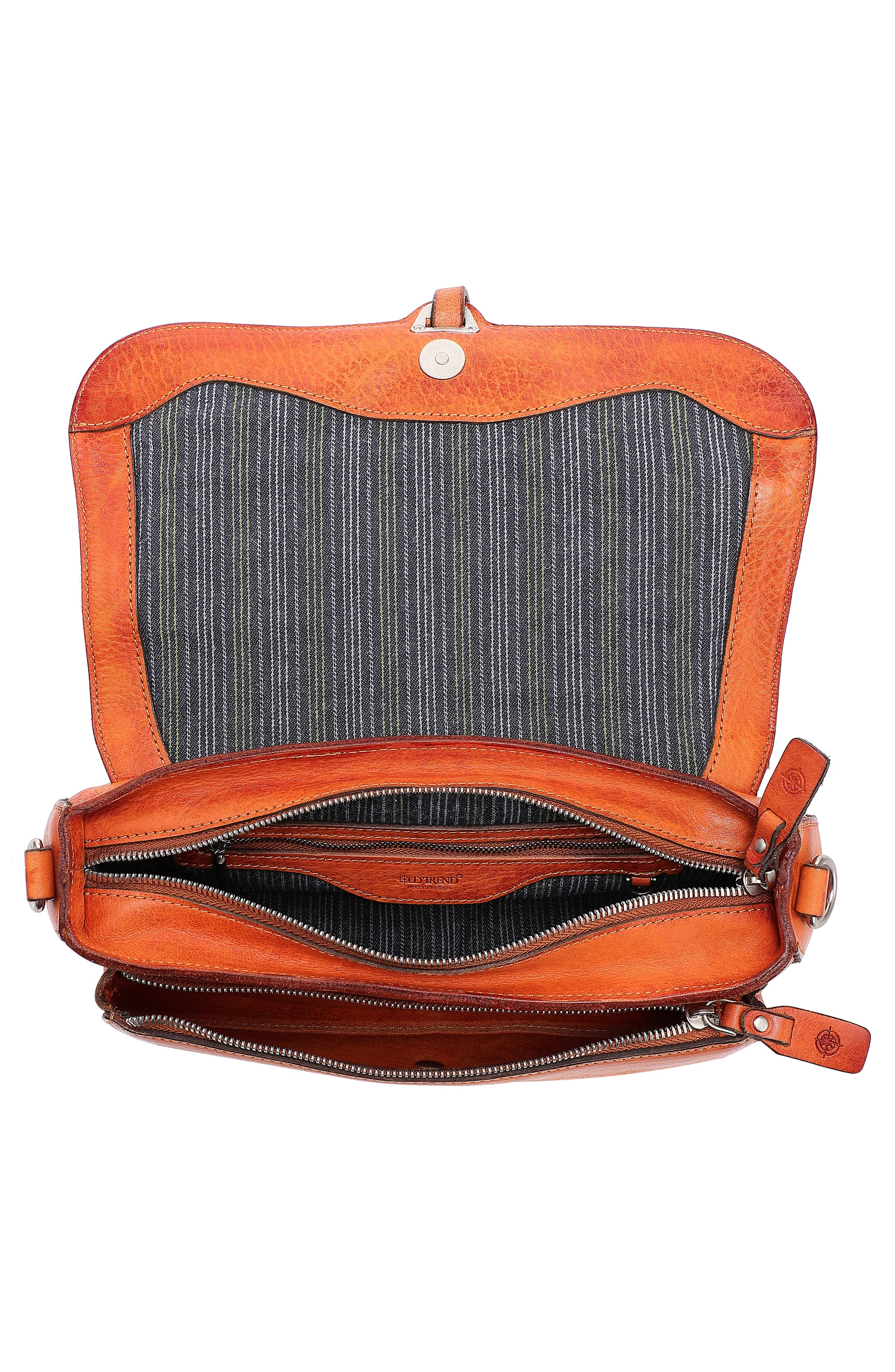 Abutilon Crossbody Bag, Alternate, color, COGNAC
